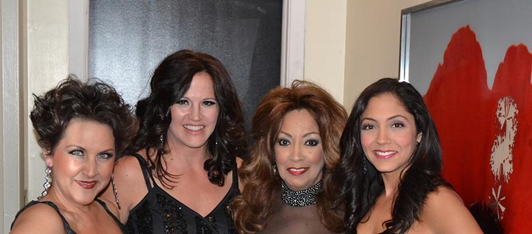 One Night Stand at Park West in Chicao with Lara Philipe, Keely Vasquez, Linda and her daughter Gina Coconato - 2012